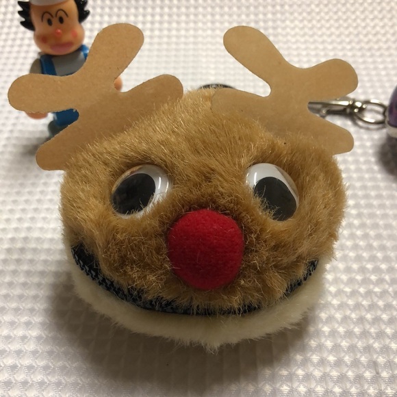 5 Girls’ Keychains Bag Clips Joke Book Anime Ballerina, Baker Lip Balm Puppy - Picture 2 of 10